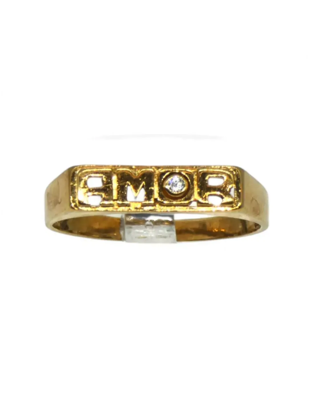 Flash Sale Anillo AMOR en letras oro 18k - T.17 Anillos De Oro | Anillos