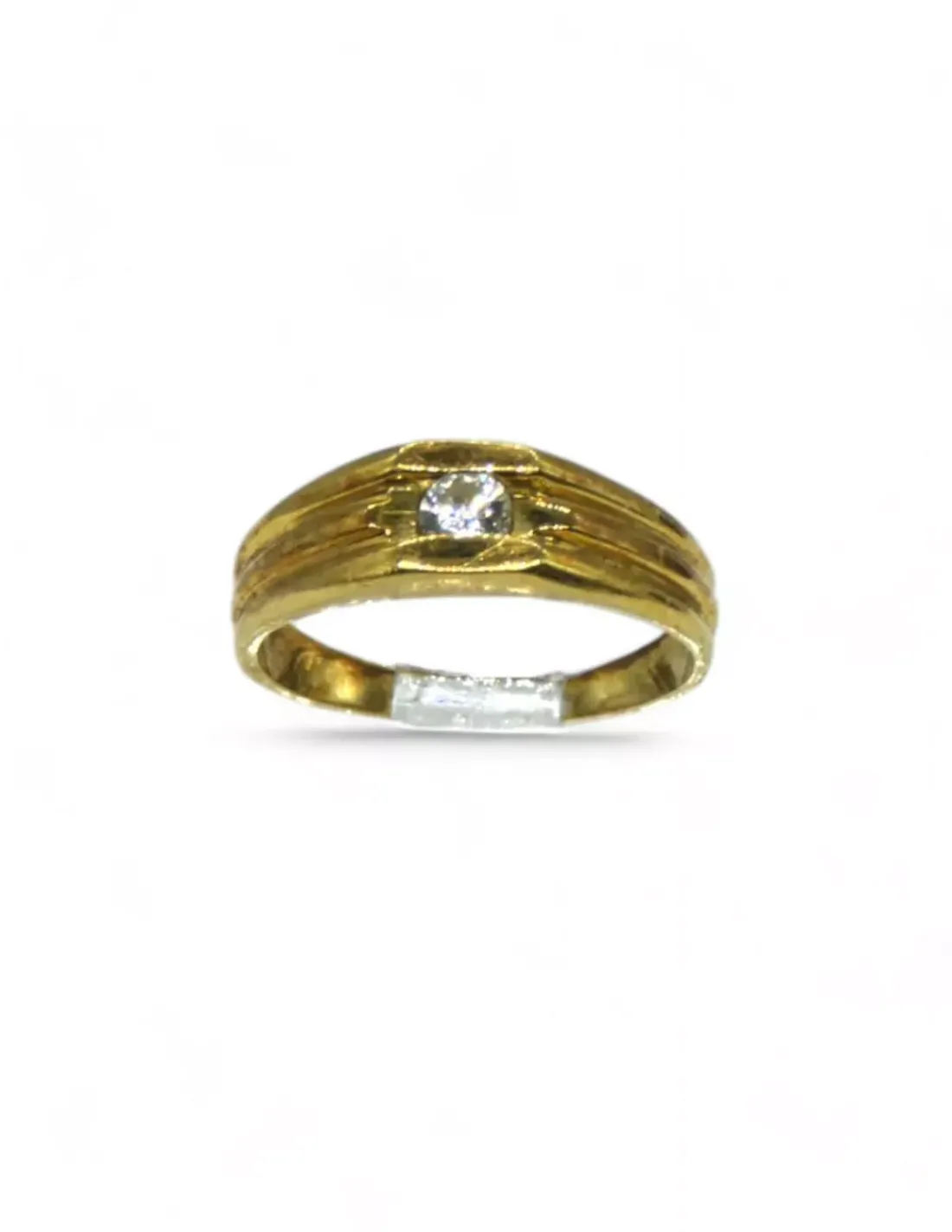 Best Sale Anillo bebe con circonita oro 18k - T.1 Anillos De Oro | Anillos