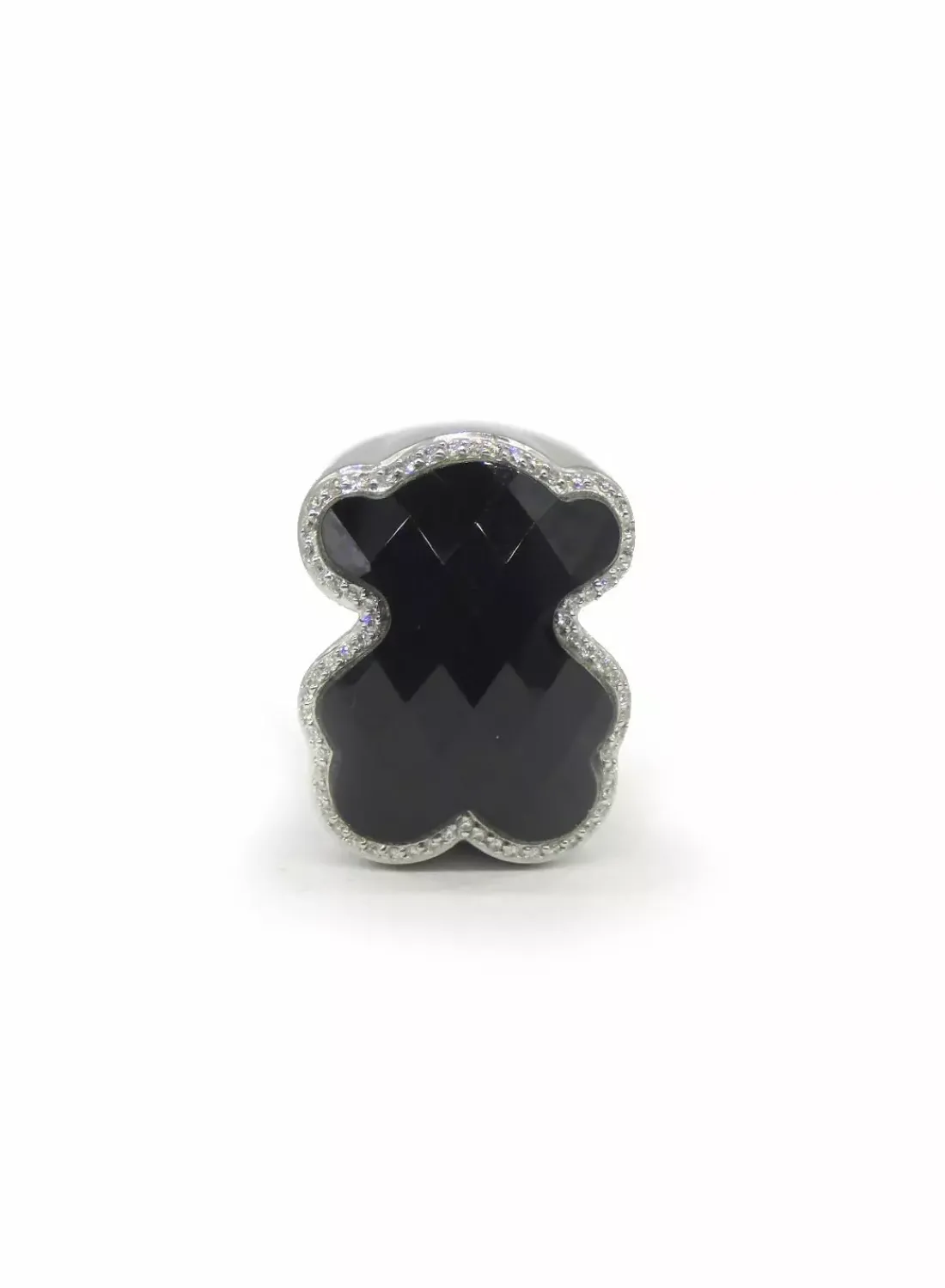 Discount Anillo TOUS color ónix y diamantes oro 18k - T.15 Anillos Con Brillantes | Pendientes Con Brillantes