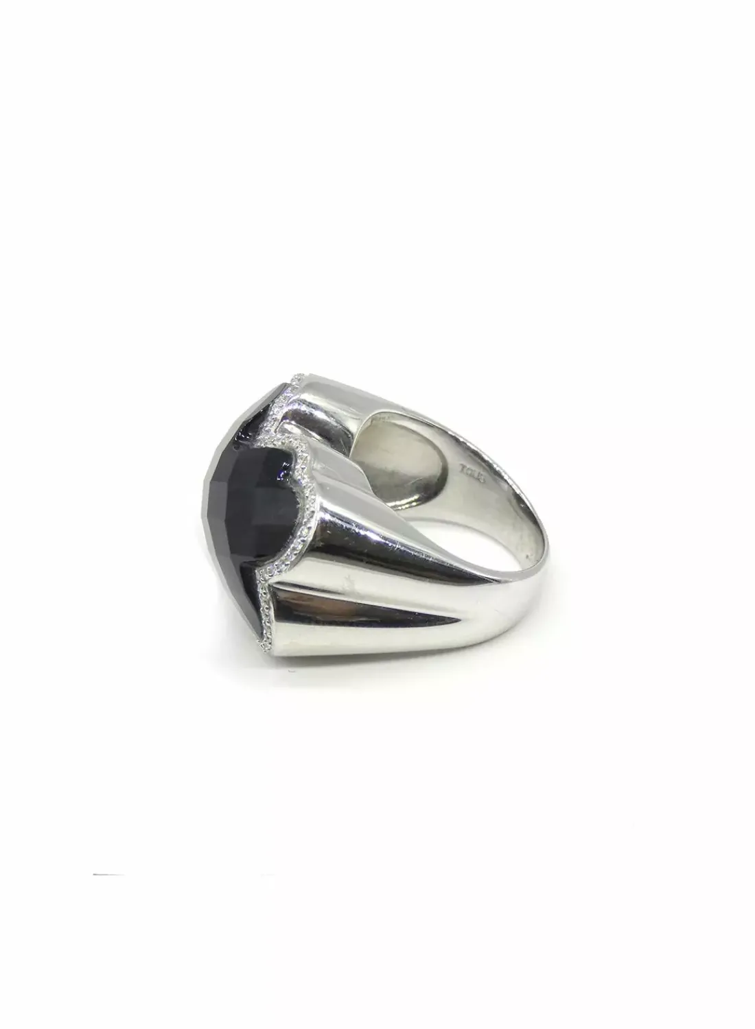 Discount Anillo TOUS color ónix y diamantes oro 18k - T.15 Anillos Con Brillantes | Pendientes Con Brillantes