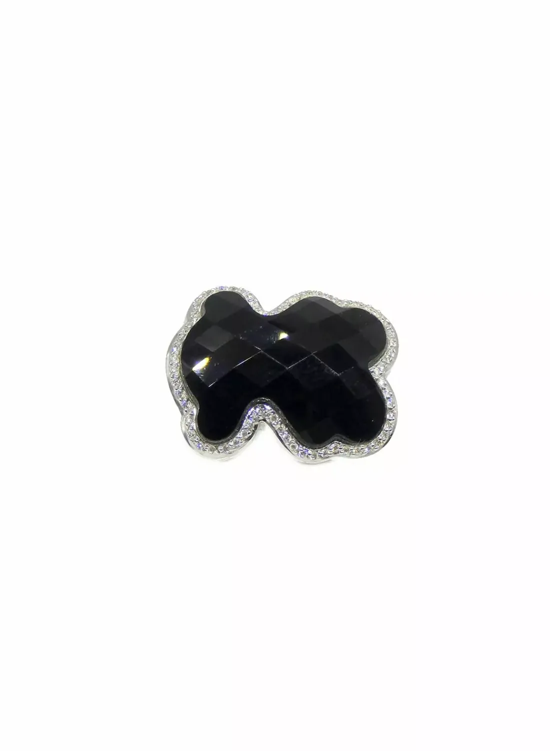 Discount Anillo TOUS color ónix y diamantes oro 18k - T.15 Anillos Con Brillantes | Pendientes Con Brillantes