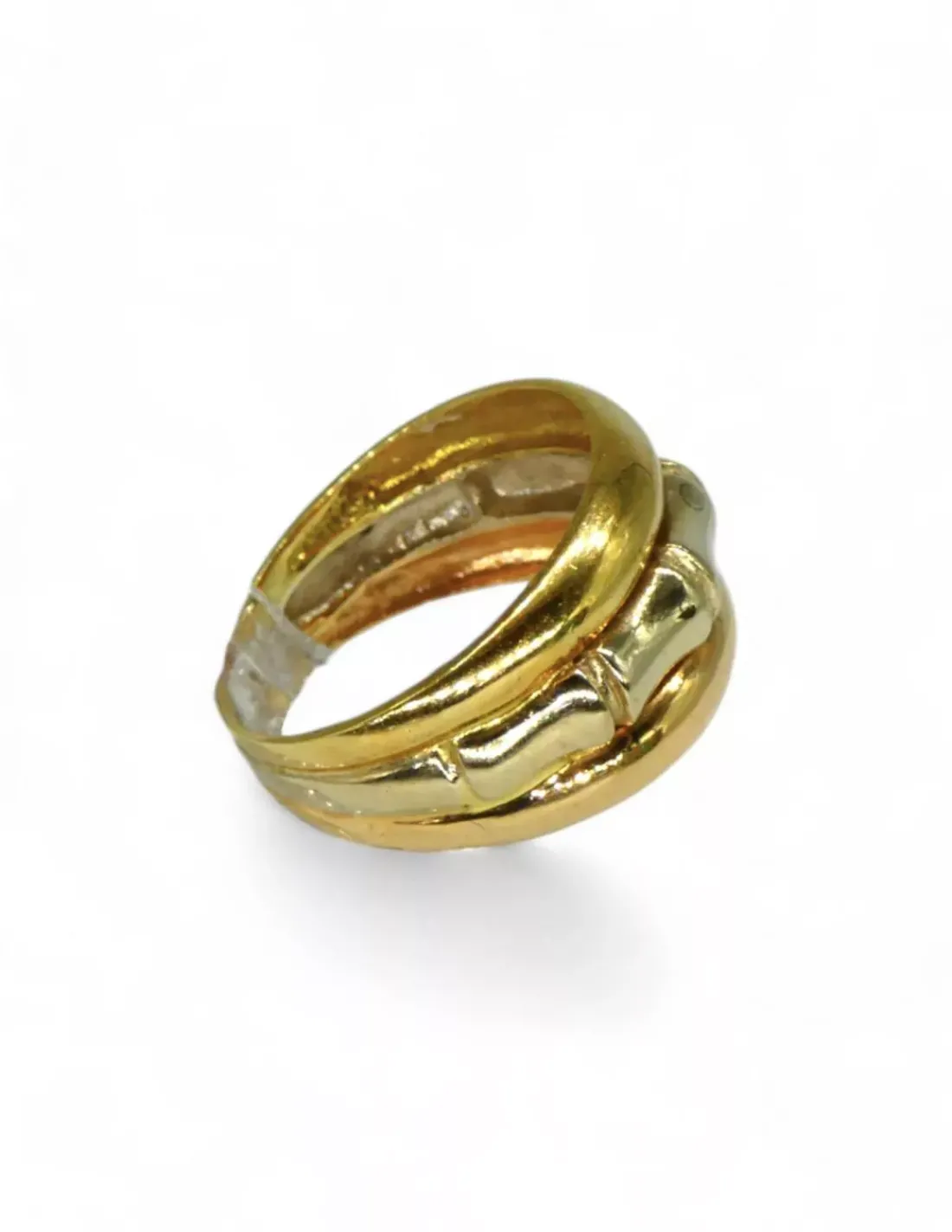 New Anillo triple oro tricolor oro 18k - T.17 Anillos De Oro | Anillos