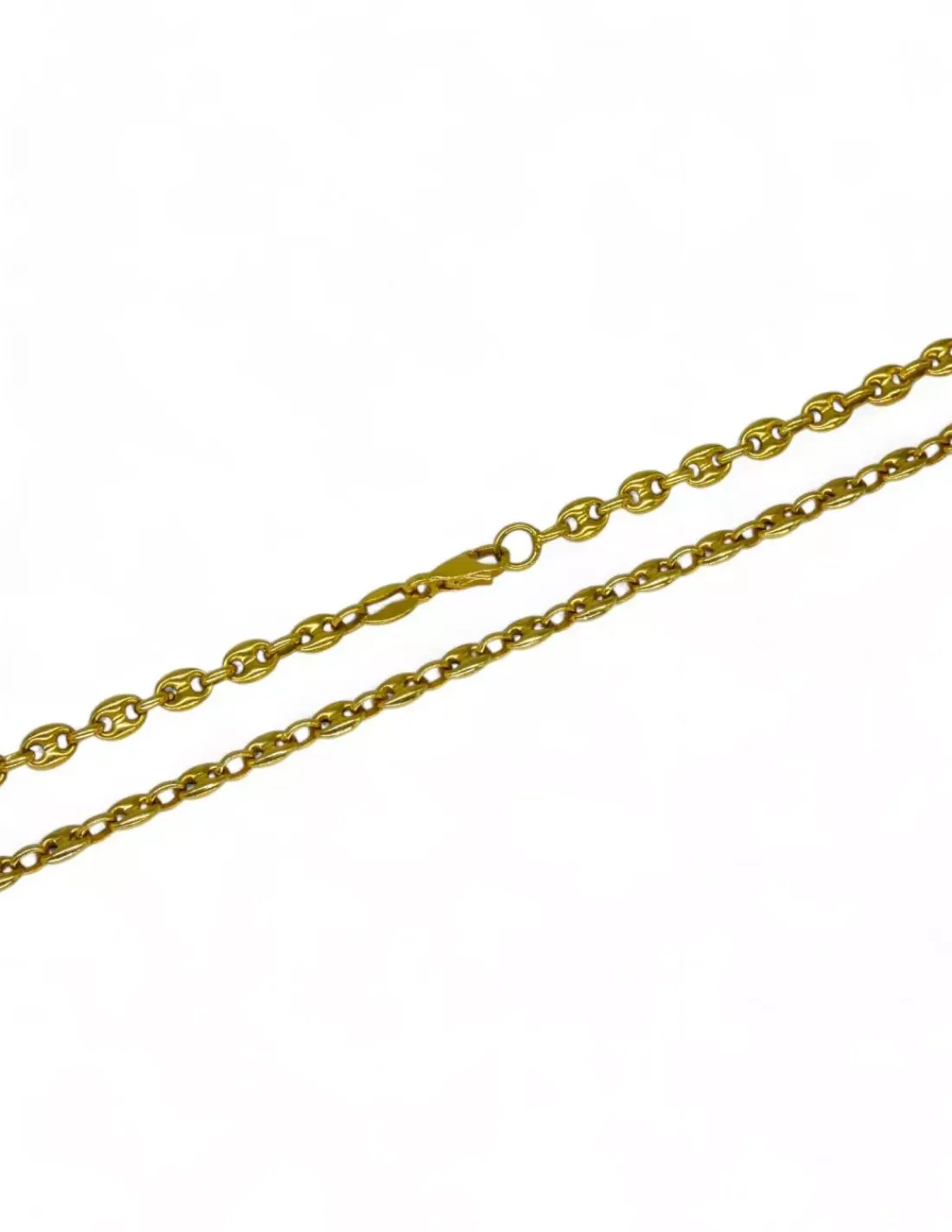 Shop Cadena calabrote pequeño oro 18k - 64x0.4cm Cadenas De Oro