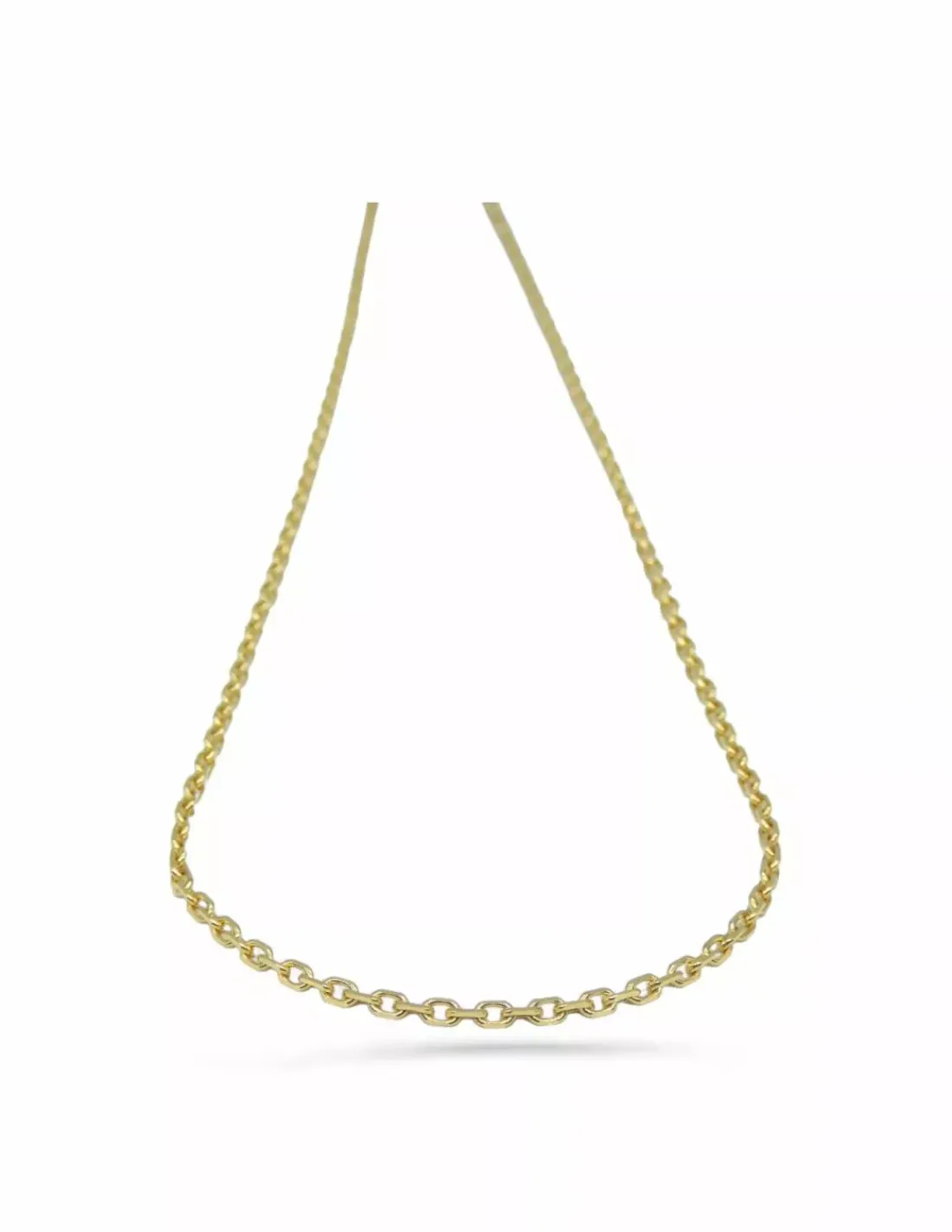 Store Cadena eslabon forzado oro 18k - 50cm Cadenas De Oro