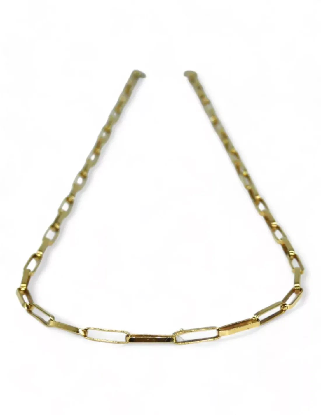 Shop Cadena forzada oro 18k - 40cm Cadenas De Oro