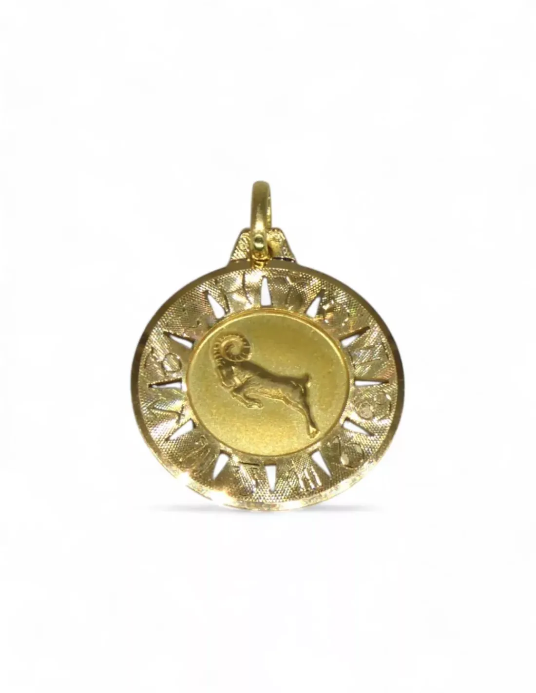 Cheap Colgante horóscopo Aries oro 18k - 2cm Colgante De Horóscopo