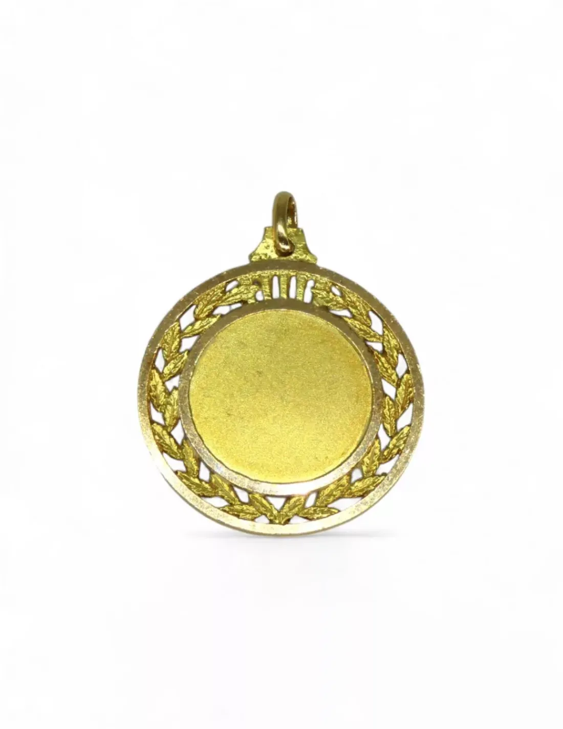 Online Colgante medalla Virgen niña alrededor labrada calada oro18k - 2.80cm Medalla De La Virgen | Colgante Con La Virgen