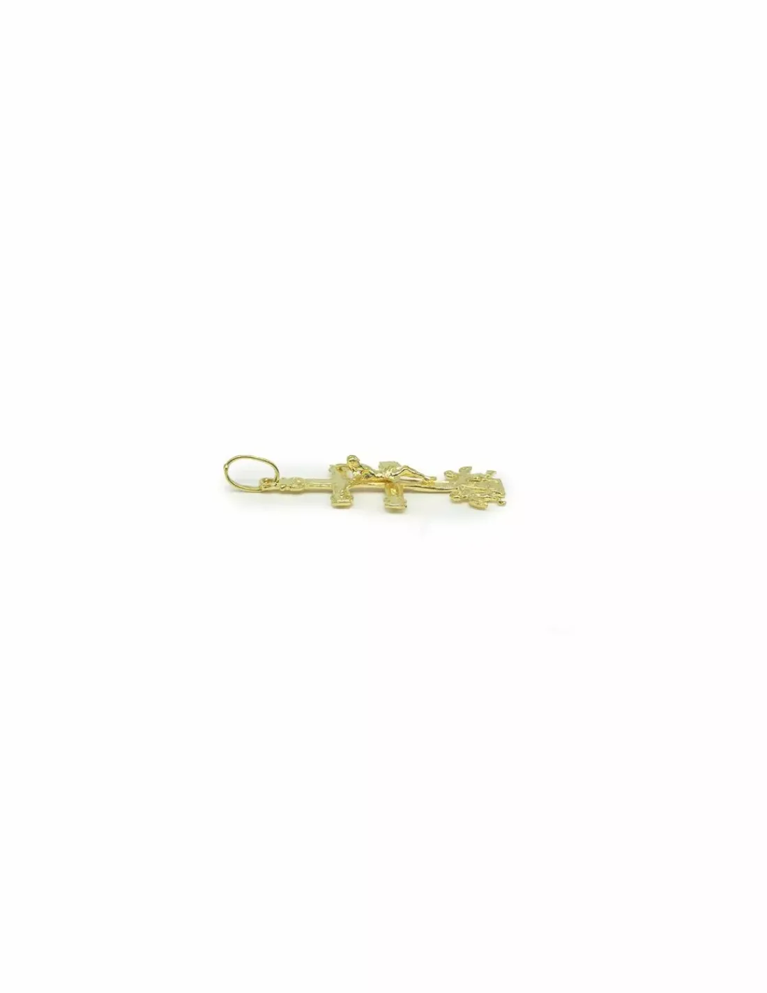 Cheap Cruz Caravaca oro 18k - 4cm Cruz Caravaca | Medalla De La Virgen