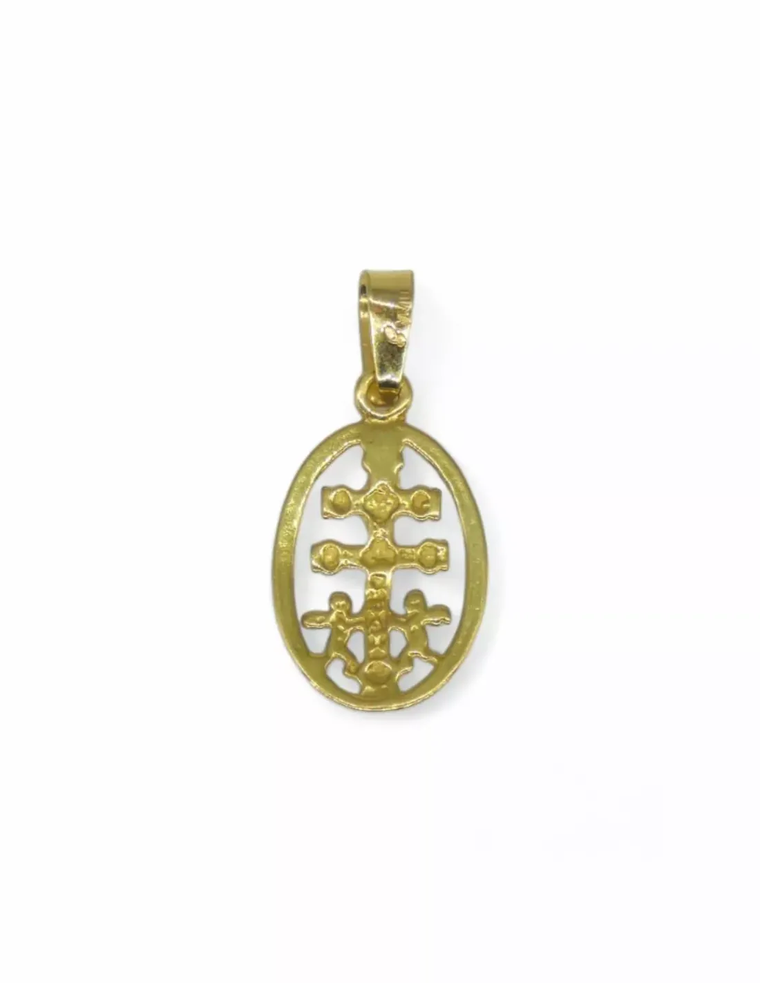 New Cruz de Caravaca en en circulo oro 18k - 1.8cm Cruz Caravaca