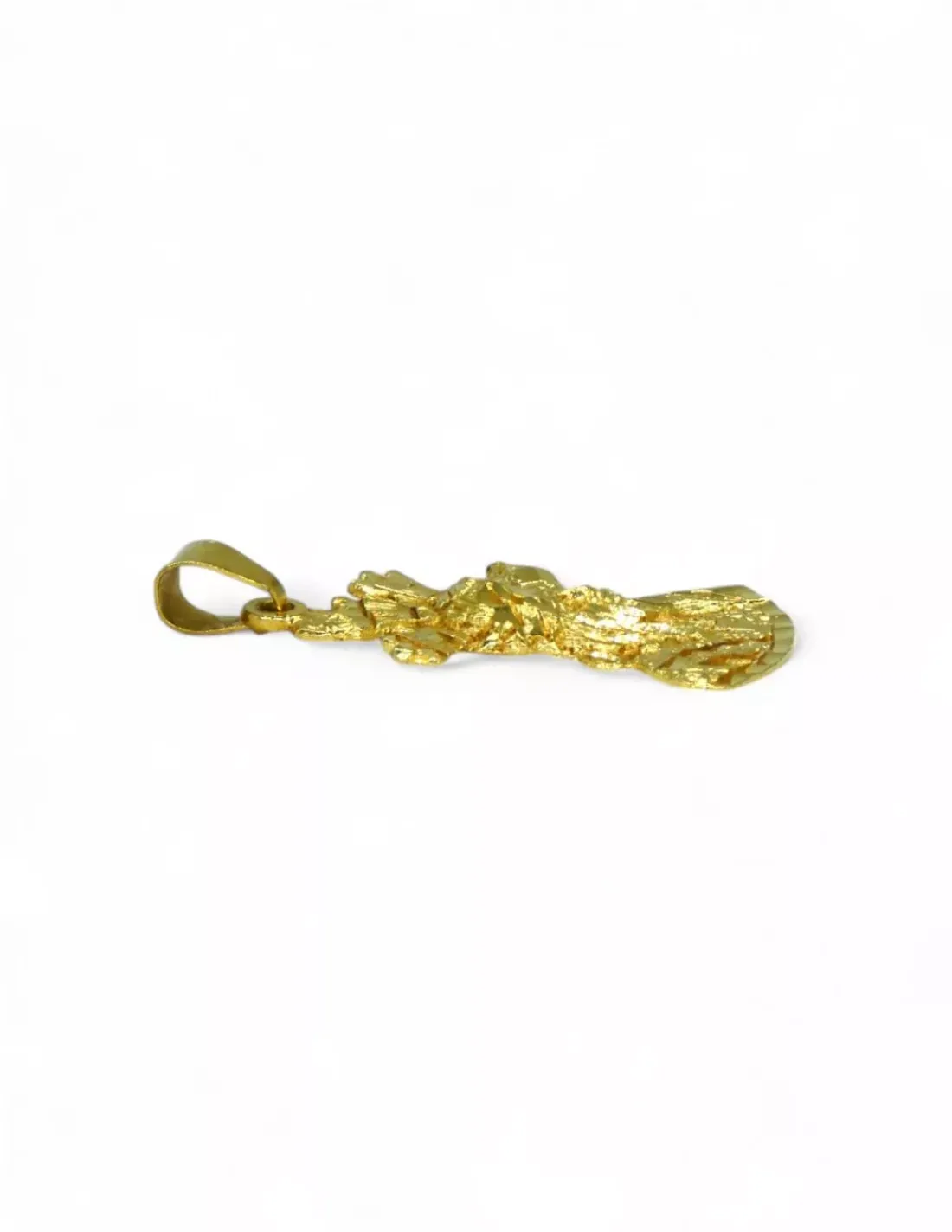 Hot Dije silueta del Cristo del Gran Poder oro 18k Medalla De Cristo | Colgante De Cristo