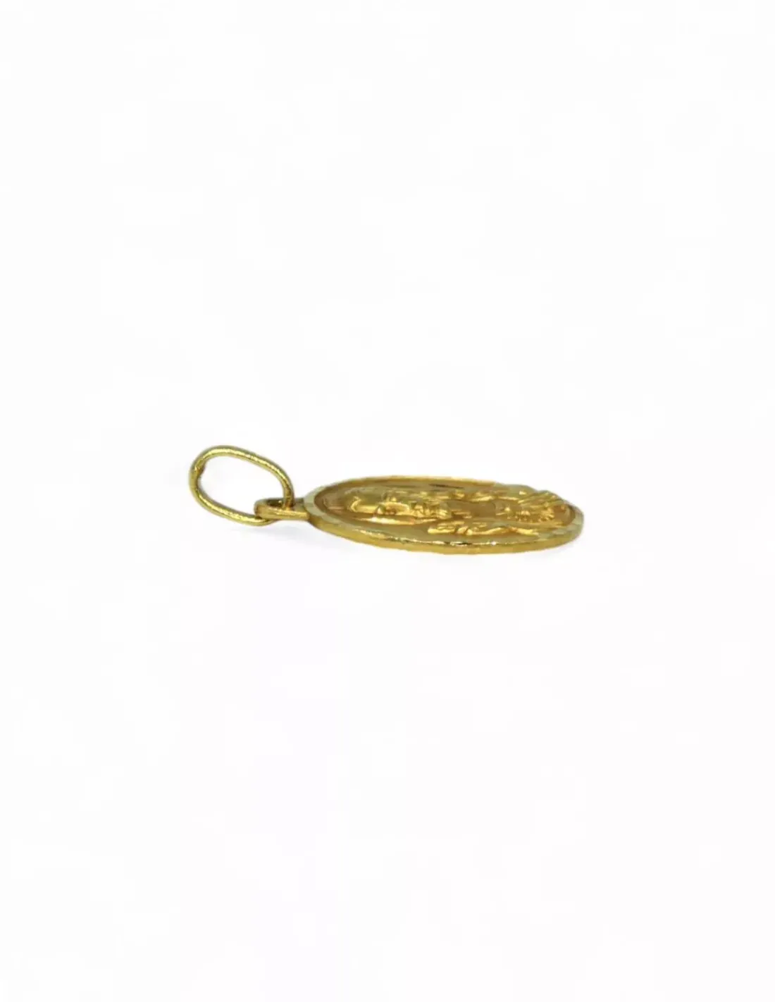 Cheap Escapulario Virgen del Carmen y Corazón de Jesús oro 18k - 2,5cm Medalla De La Virgen | Medalla De Cristo