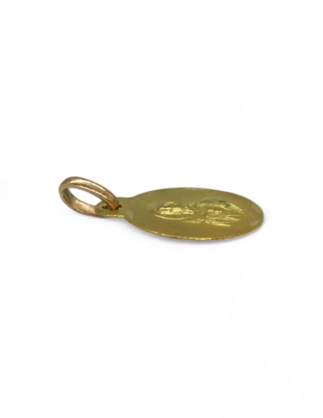 Sale Escapulario Virgen del Carmen y Corazón de Jesús oro 18k - 1.40cm Medalla De La Virgen | Medalla De Cristo