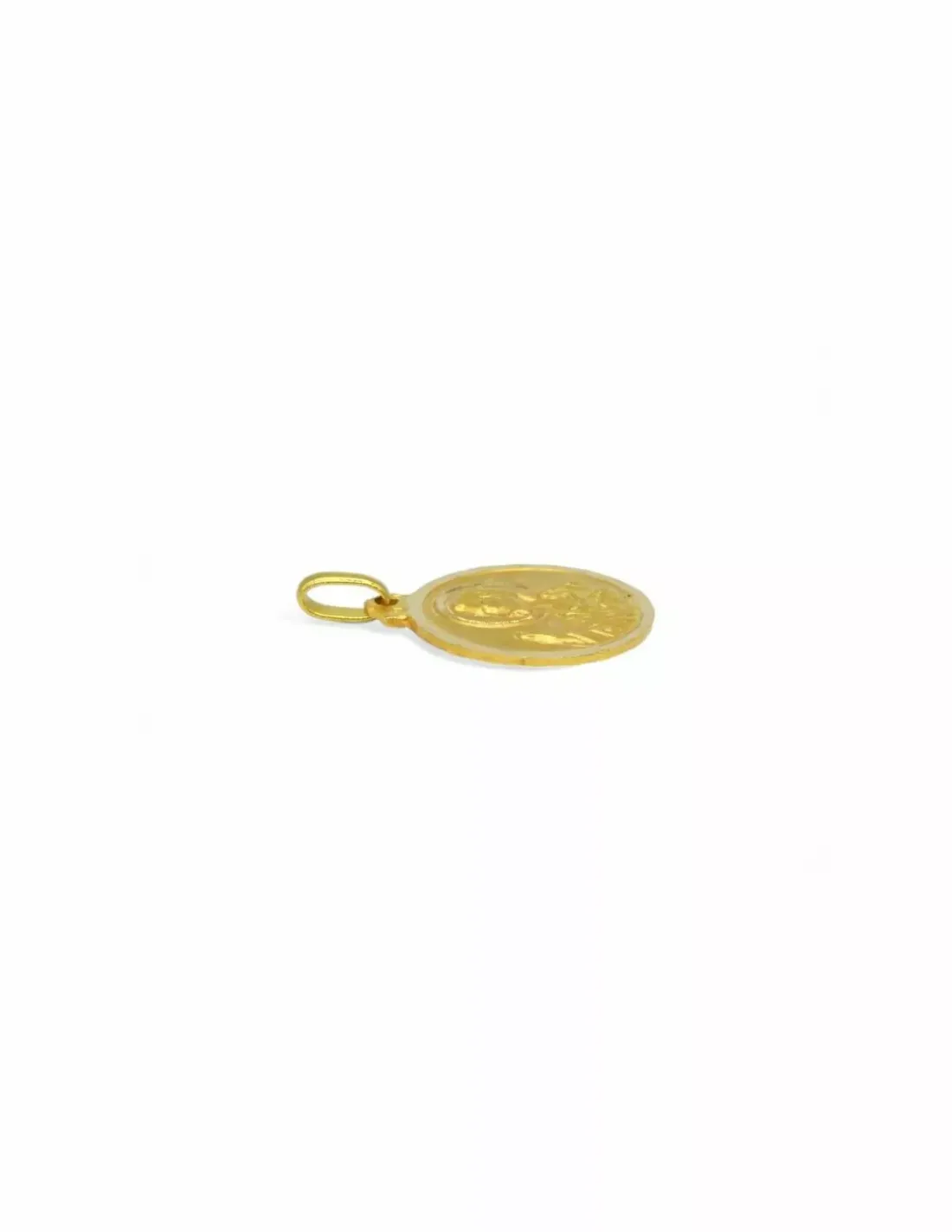 Clearance Escapulario Virgen del Carmen y corazón de Jesús oro 18k - 2,9cm Medalla De La Virgen | Medalla De Cristo