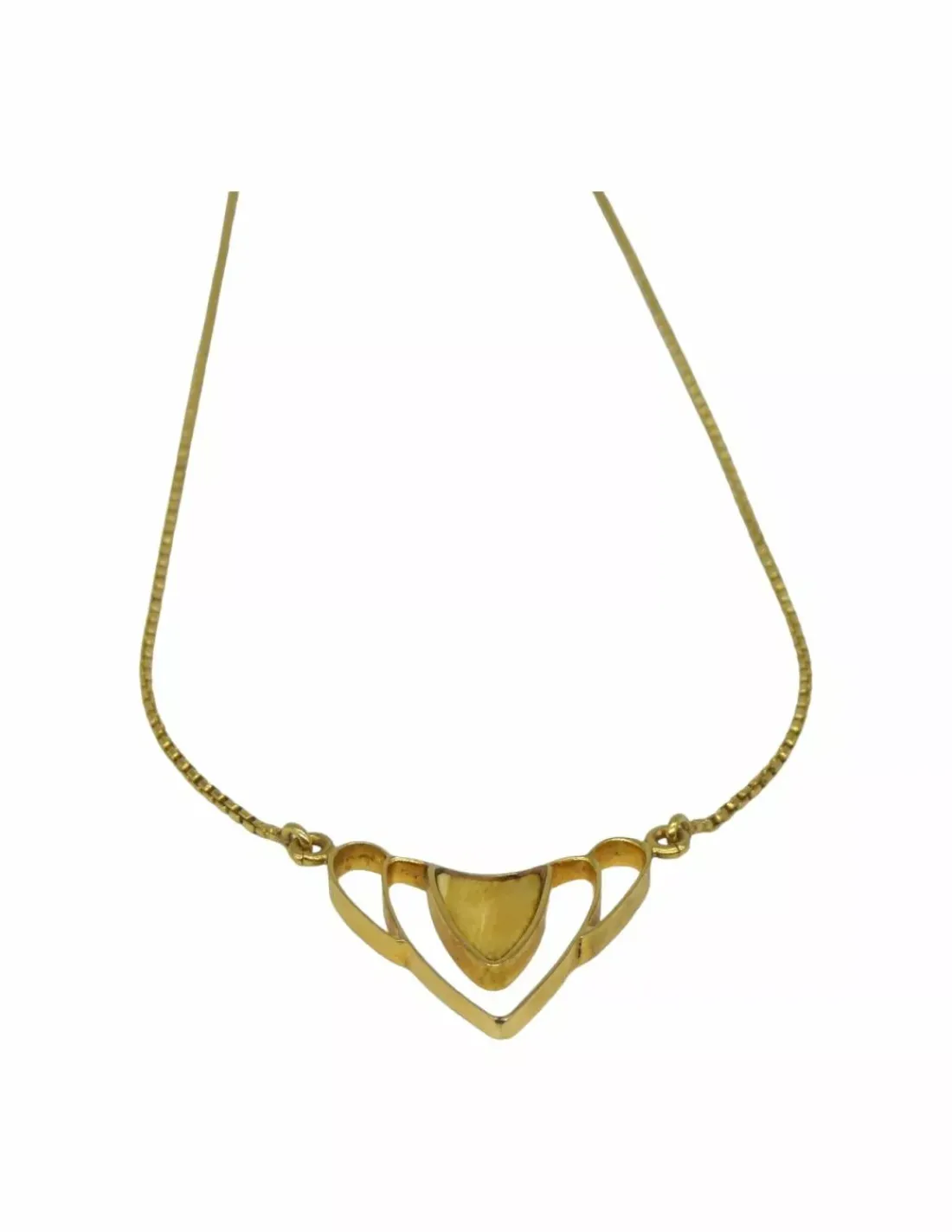 Best Gargantilla con hueso y eslabón veneciano oro 18k - 38cm Gargantillas De Oro