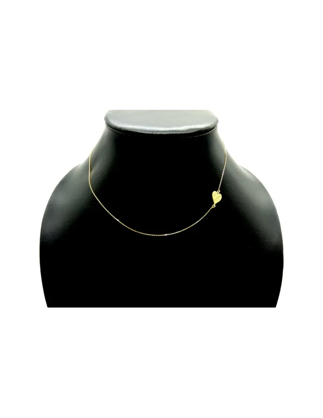 Best Sale Gargantilla corazón "Te quiero" oro 18k - 42cm Gargantillas De Oro