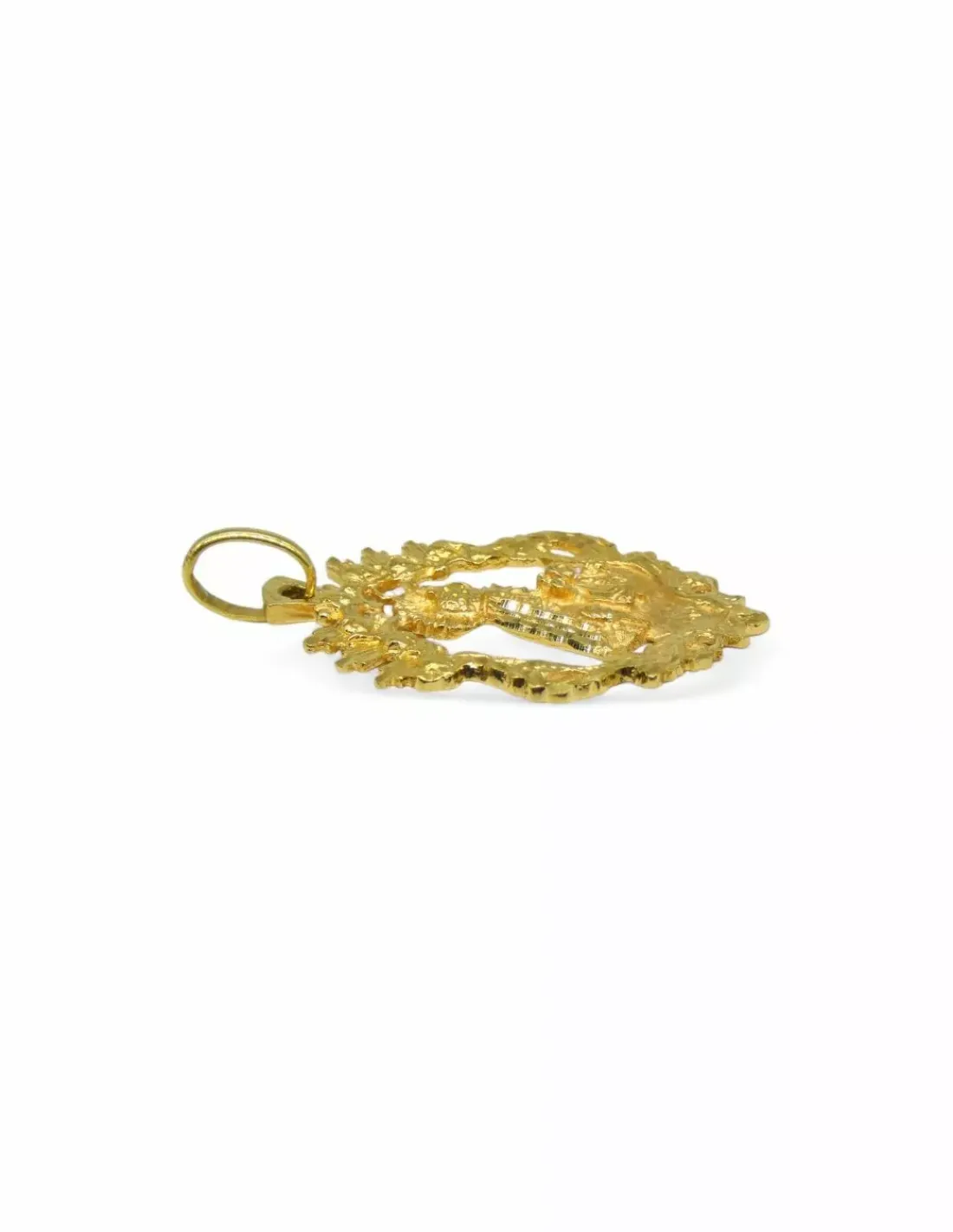 Store Medalla virgen del Carmen orla tallada oro 18k Medalla De La Virgen | Colgante Con La Virgen