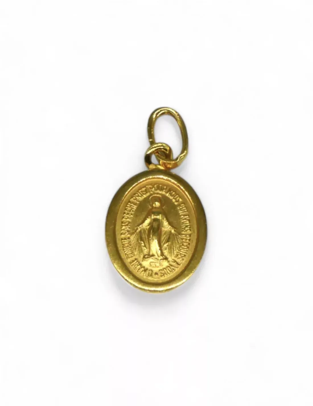 Shop Medalla virgen milagrosa oro 18k Medalla De La Virgen