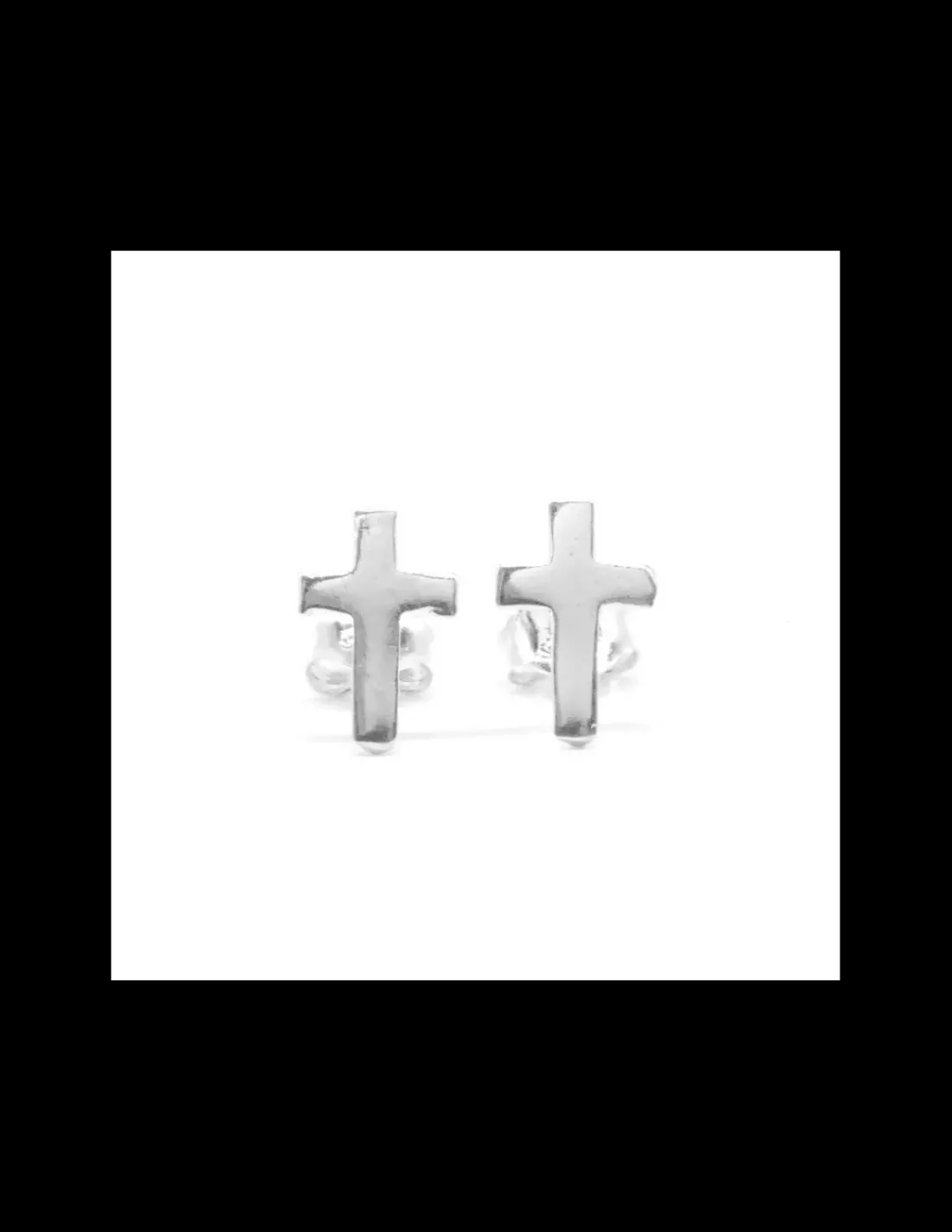 Flash Sale Pendientes cruz plata de Ley Pendientes De Plata