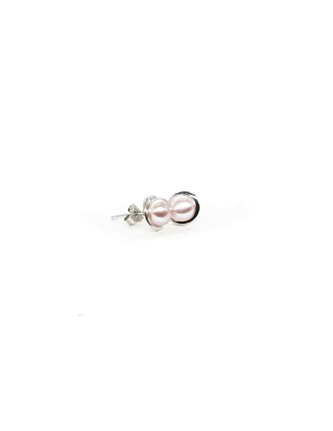 Discount Pendientes perla cultivada color lila 8mm con base plata Pendientes De Plata