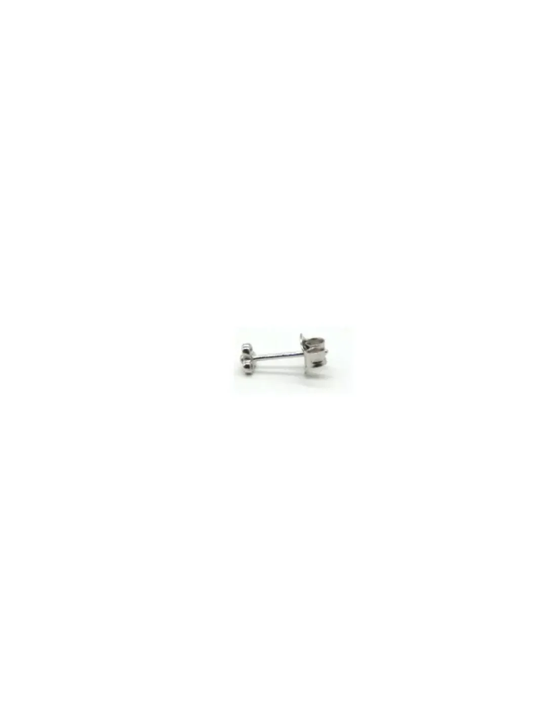 Fashion Pendientes plata piercing trébol circonitas Pendientes De Plata
