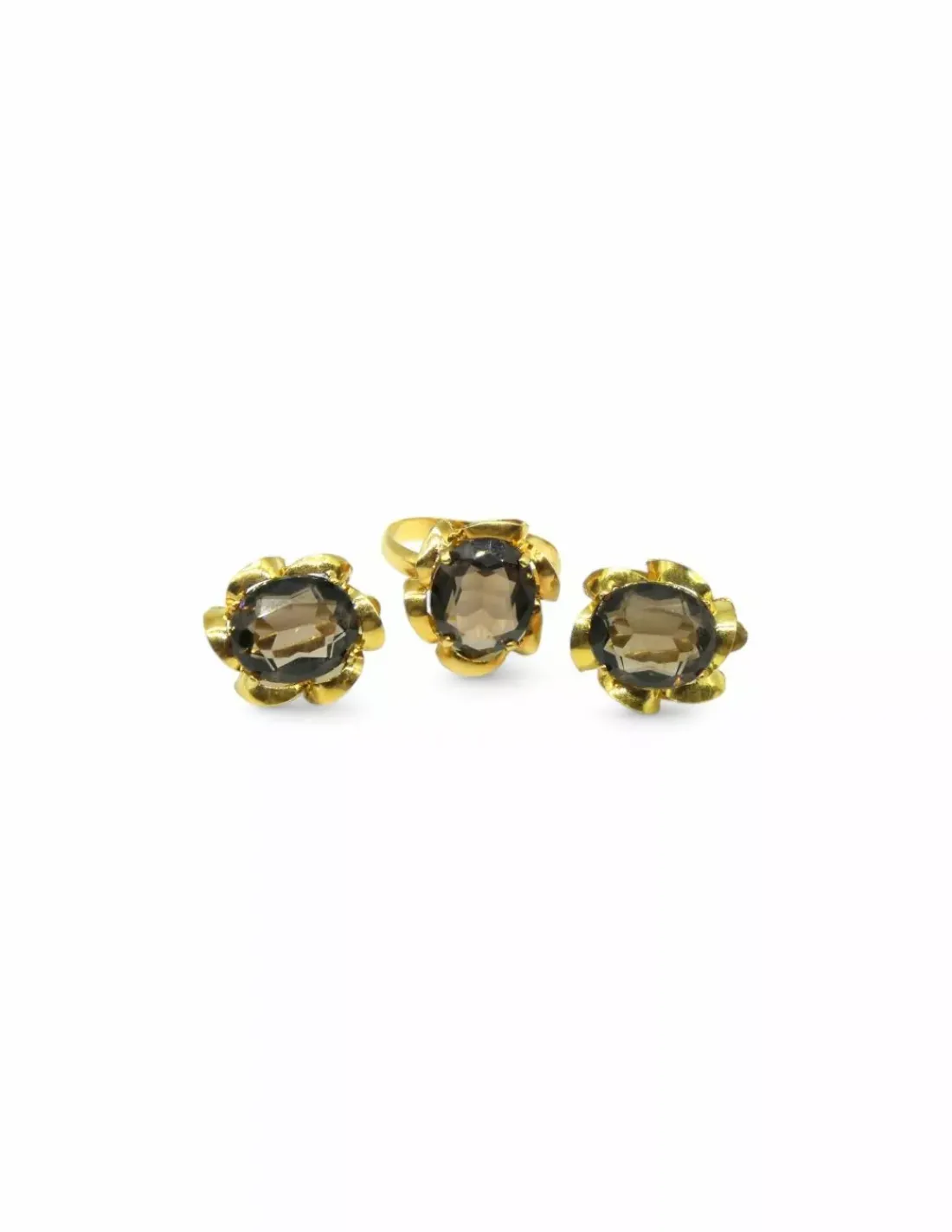 Cheap Pendientes tallaje antiguo piedra ámbar oro 18k Pendientes De Oro