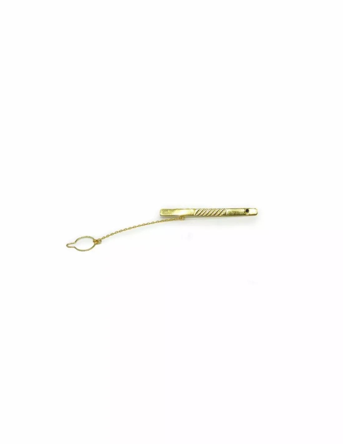Outlet Pisa corbata líneas centrales oro 18k Más Joyas