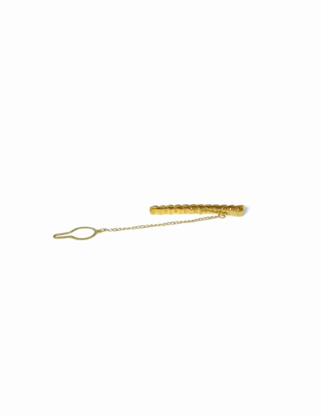 Best Sale Pisa corbatas trenzado con circonitas en oro de 18k Más Joyas