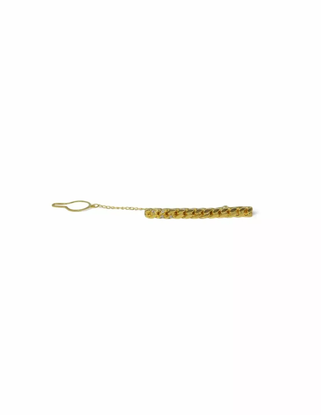 Best Sale Pisa corbatas trenzado con circonitas en oro de 18k Más Joyas