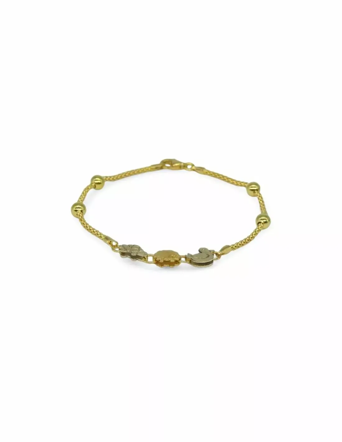 Fashion Pulsera animales oro 18k - 19cm Pulseras De Plata | Pulseras De Oro