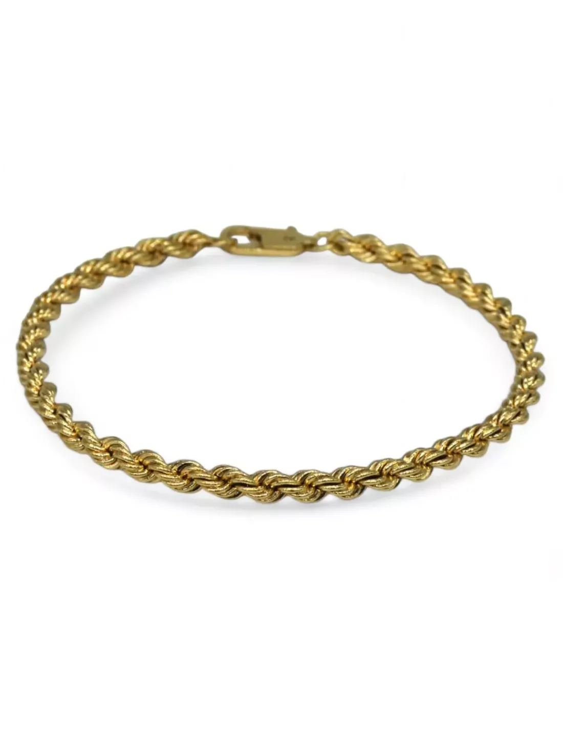 Sale Pulsera cordón salomónico oro 18k - 18x0.4cm Pulseras De Plata | Pulseras De Oro
