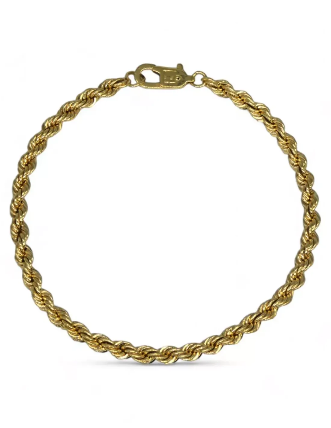 Sale Pulsera cordón salomónico oro 18k - 18x0.4cm Pulseras De Plata | Pulseras De Oro