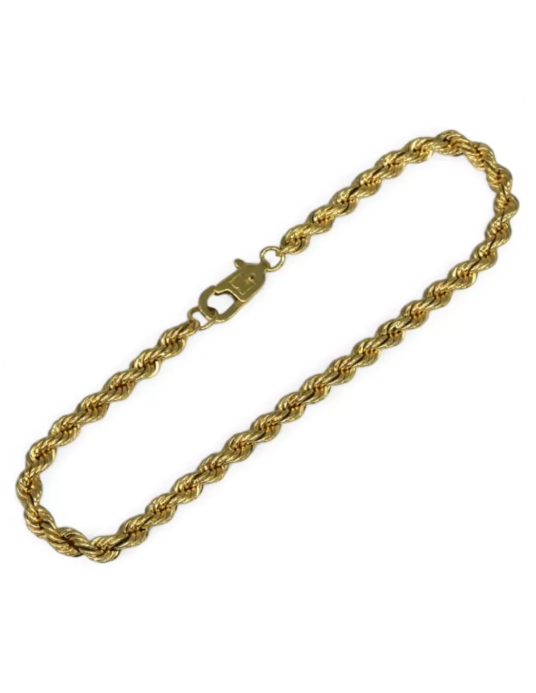Sale Pulsera cordón salomónico oro 18k - 18x0.4cm Pulseras De Plata | Pulseras De Oro