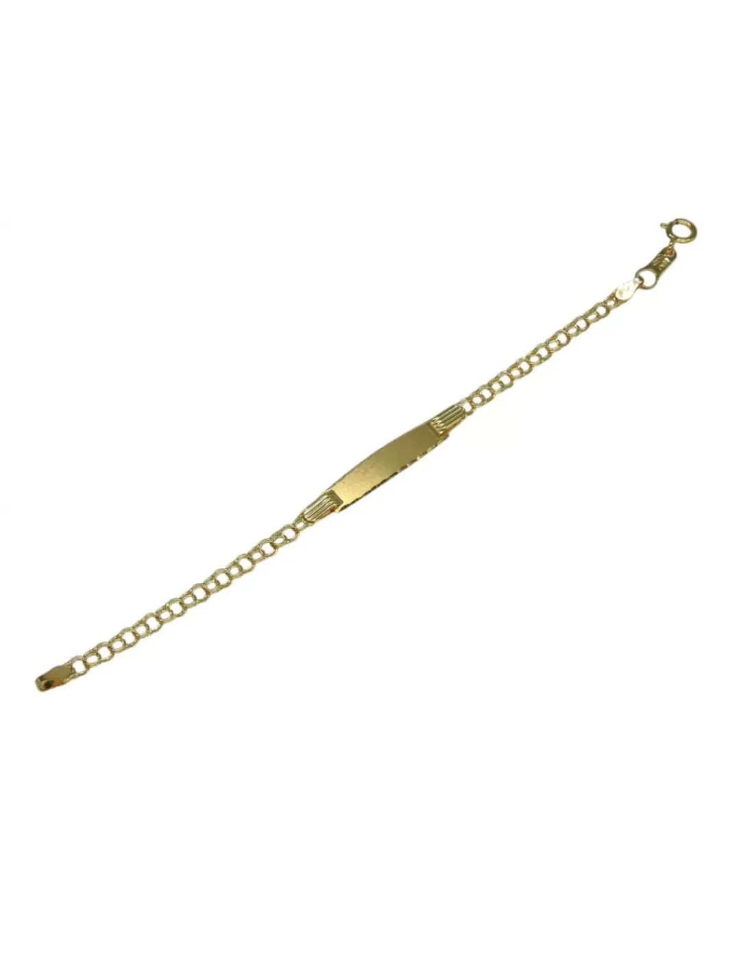 New Pulsera esclava bebe eslabón love oro 18k - 12cm - 1,6gr Esclavas | Pulseras De Plata