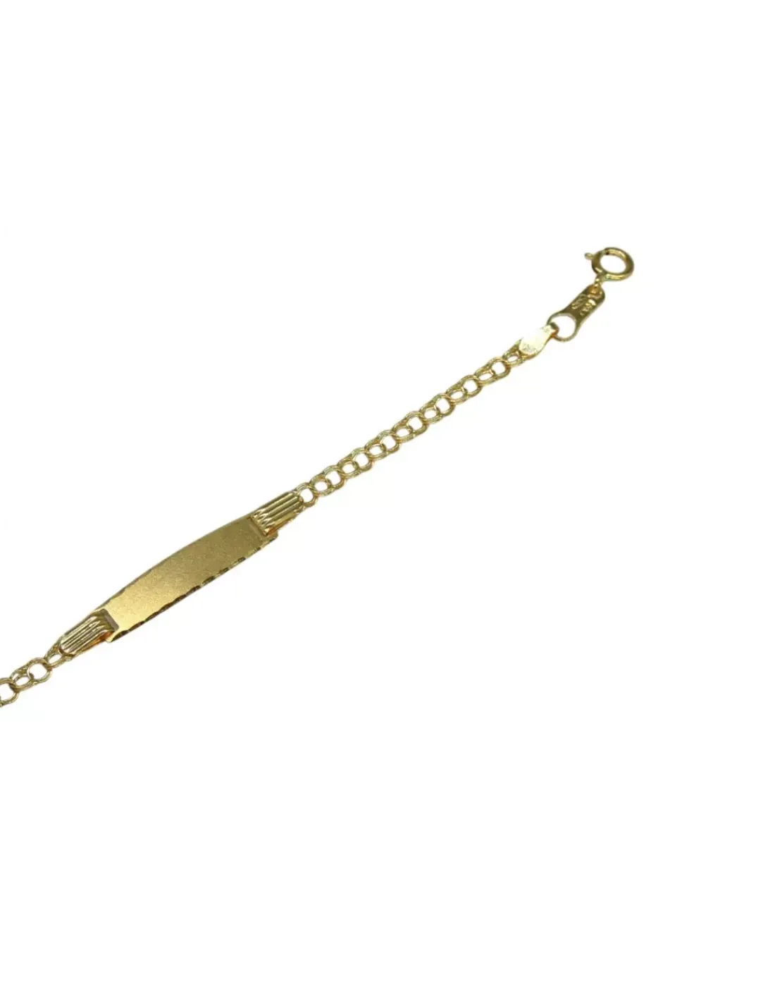 New Pulsera esclava bebe eslabón love oro 18k - 12cm - 1,6gr Esclavas | Pulseras De Plata