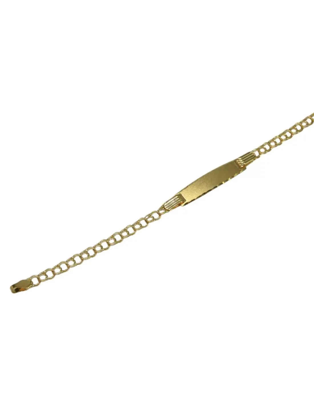 New Pulsera esclava bebe eslabón love oro 18k - 12cm - 1,6gr Esclavas | Pulseras De Plata