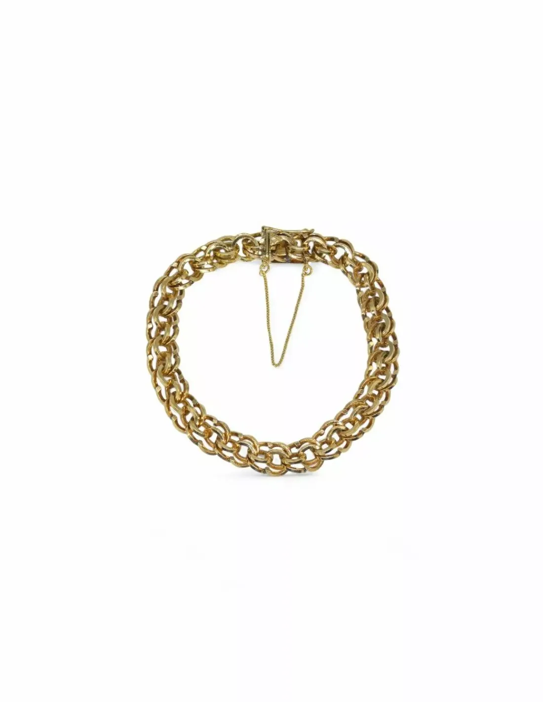 Flash Sale Pulsera love doble oro 18k - 20cm Pulseras De Plata | Pulseras De Oro