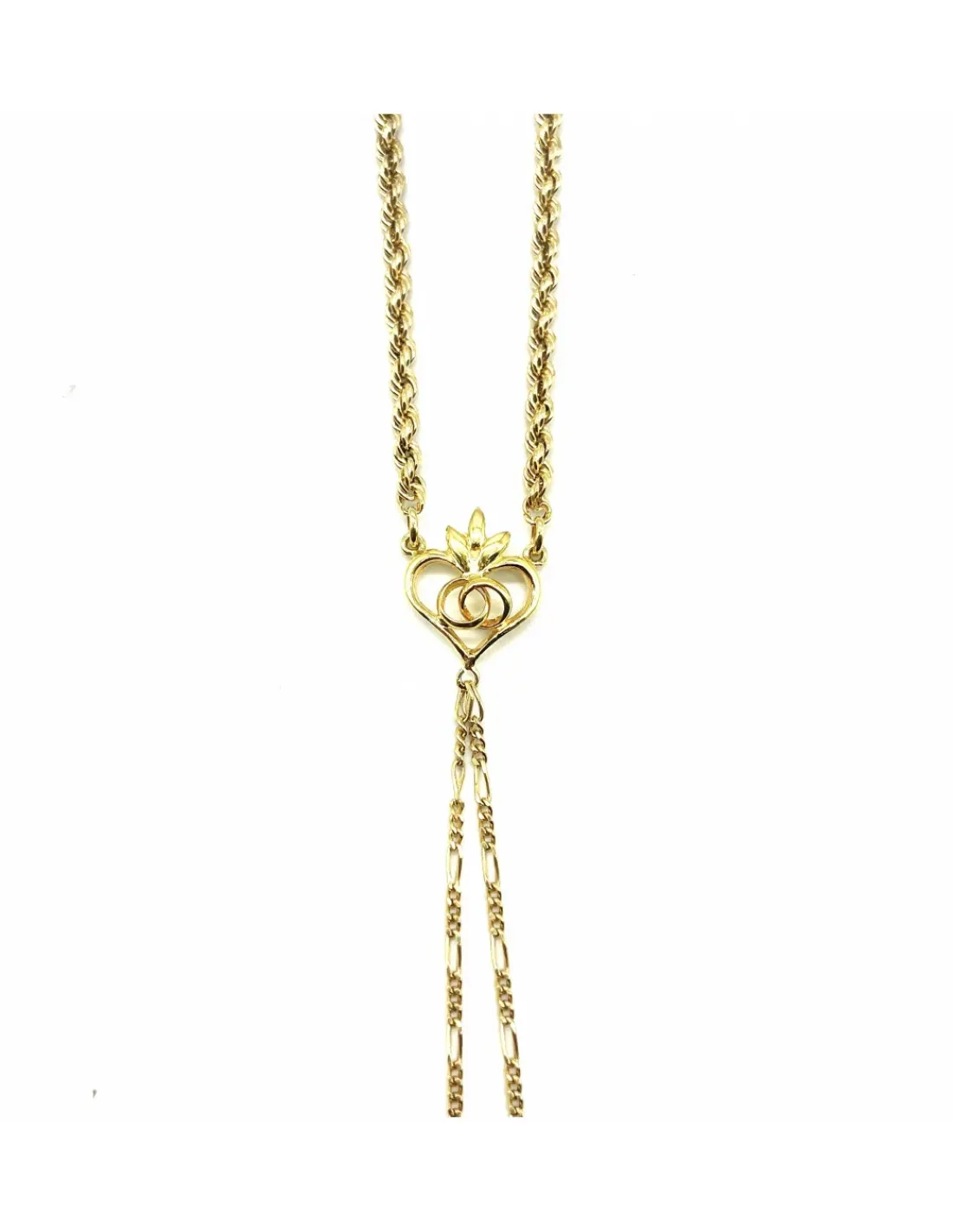 Cheap Pulsera manita cadena cordón y bilbao oro  18K - 18.5 cm Manitas