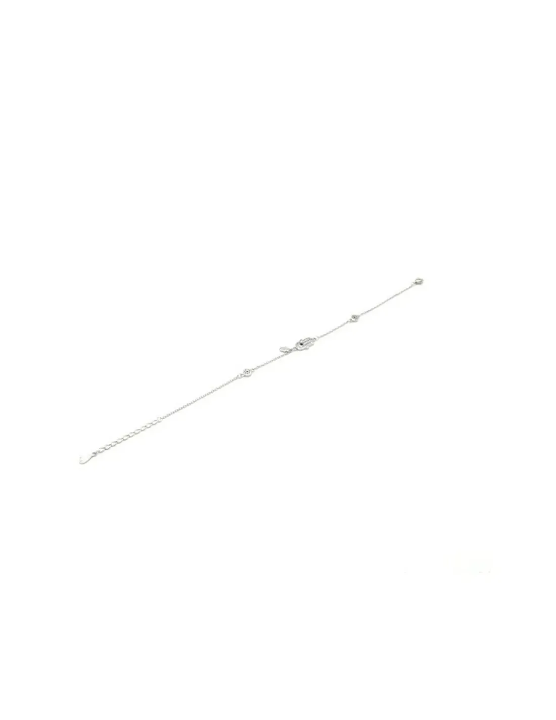 Best Pulsera plata Mano de Fátima y Ojo Turco Buena Suerte Pulseras De Oro