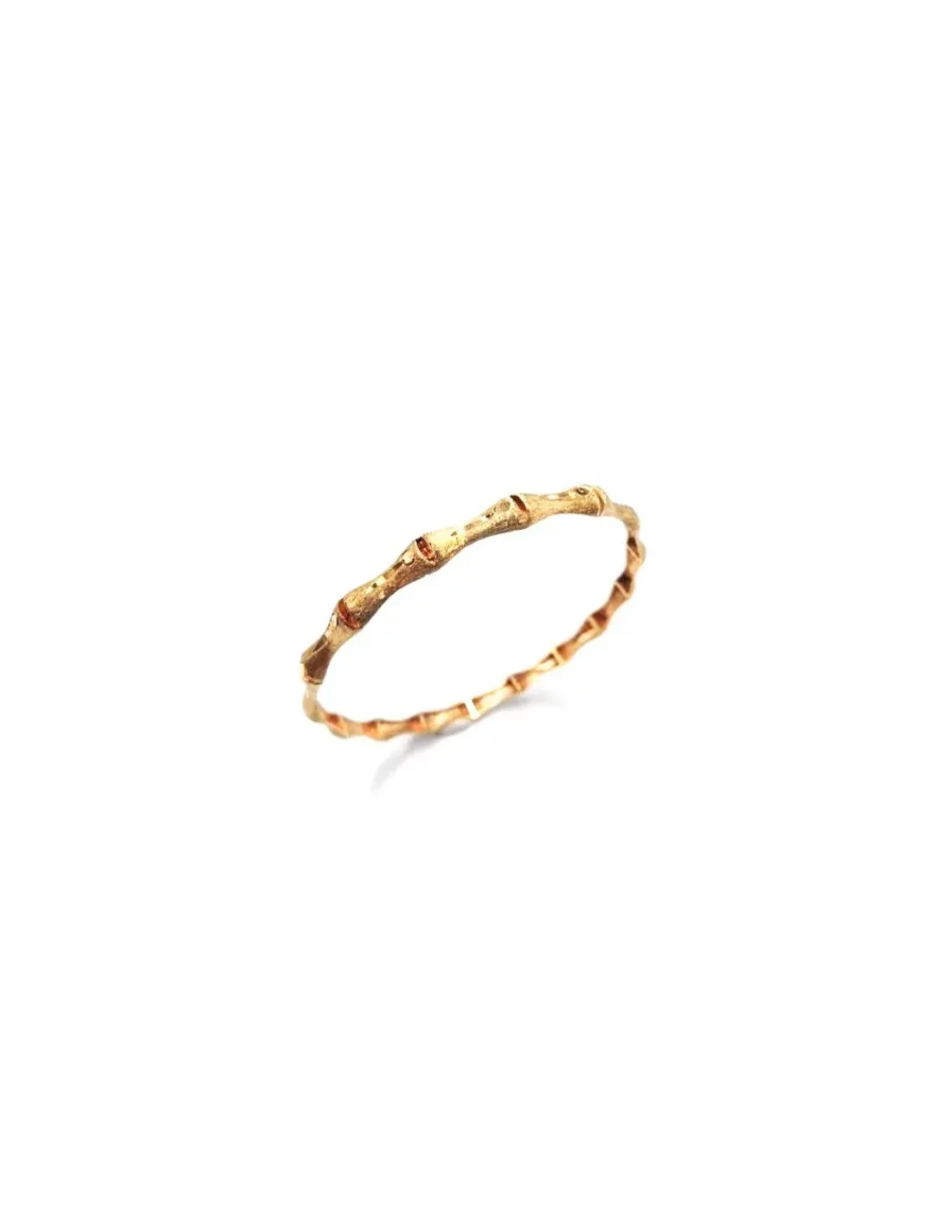 Shop Pulsera tipo caña labrada oro 18k - 6.7cm Cañas | Pulseras De Plata