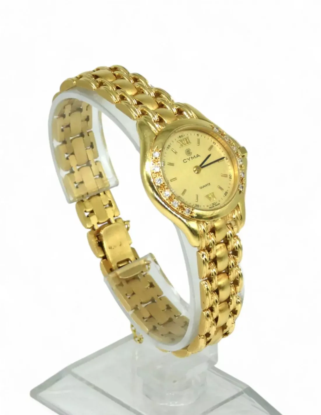 Cheap Reloj CYMA señora c. seguridad con diamantes oro 18k - 18cm Más Joyas